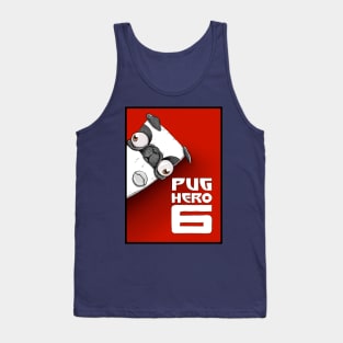 Pug Hero 6 Tank Top